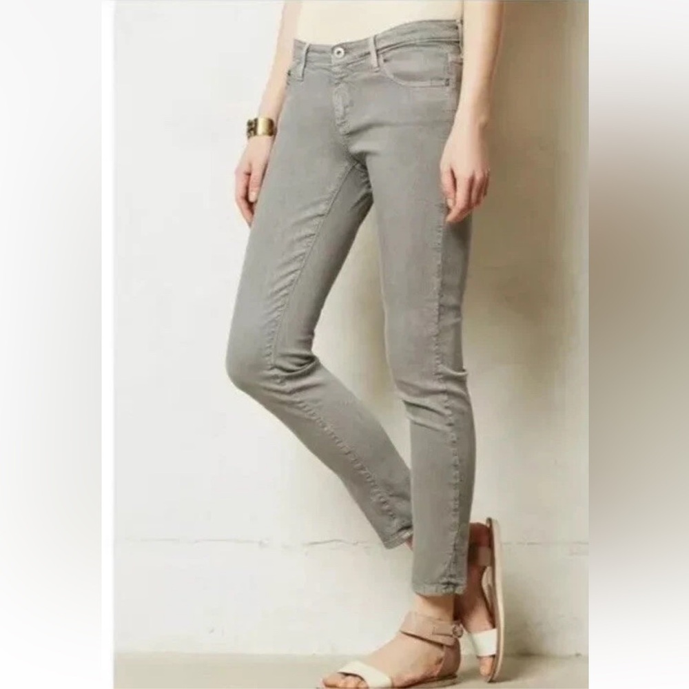 Ag Adriano Goldschmied Stevie Ankle Zip Jeans